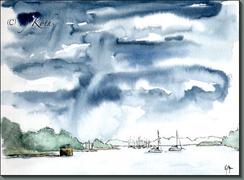 Storm over Osprey Point